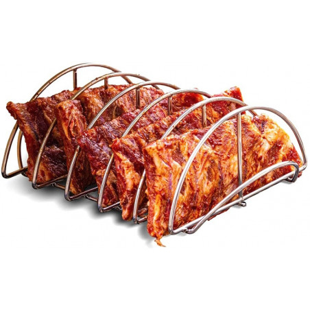 Kamado Joe nerūdijančio plieno šonkaulių laikiklis