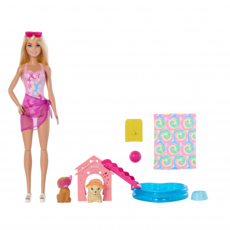 BARBIE lėlės ir gyvūnėlių rinkinys (JBF35)