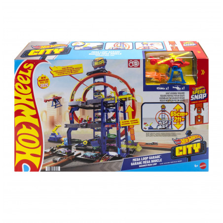 HOT WHEELS rinkinys – Mega garažas su kilpomis (JBM74)