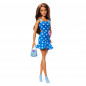 BARBIE madistė mėlyna suknele, serganti diabetu (HYT97)