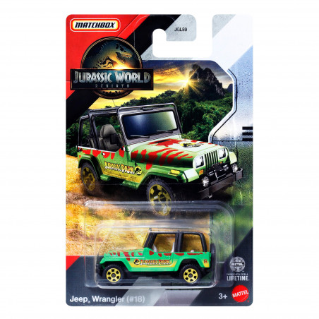 MATCHBOX JURASSIC WORLD automodeliukai (JGL59)