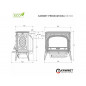Ketaus krosnelė KAWMET Premium NIKA S5 ECO Ketaus krosnelė KAWMET Premium NIKA S5 ECO