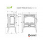 Ketaus krosnelė KAWMET Premium SELENA S14 ECO Ketaus krosnelė KAWMET Premium SELENA S14 ECO