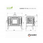 Ketaus krosnelė KAWMET P7 LB (10,5 kW) ECO Ketaus krosnelė KAWMET P7 LB (10,5 kW) ECO