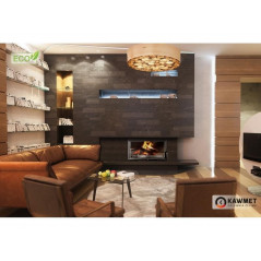 Ketaus įdėklas židiniui KAWMET W15 9,4 kW ECO