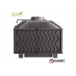 Ketaus įdėklas židiniui KAWMET W16 9,4 kW ECO Ketaus įdėklas židiniui KAWMET W16 9,4 kW ECO