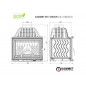 Ketaus įdėklas židiniui KAWMET W17 Decor 16,1 kW ECO Ketaus įdėklas židiniui KAWMET W17 Decor 16,1 kW ECO