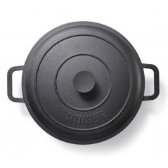 Ketaus puodas su dangčiu Skottsberg skillet 3l