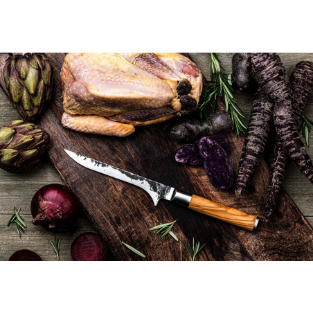 Nukaulinimo peilis Forged Olive 16 cm