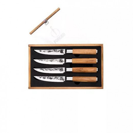 Steiko peilių rinkinys Forged Olive