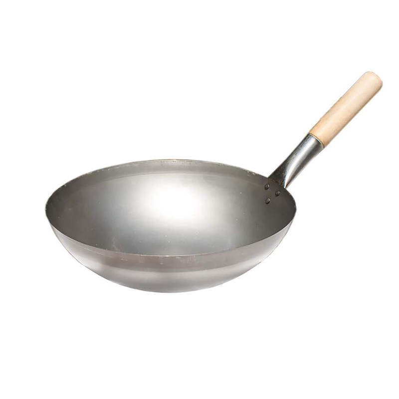 Originali Kinietiško Stiliaus Wok keptuvė 35cm Originali Kinietiško Stiliaus Wok keptuvė 35cm