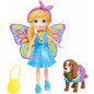 Polly Pocket lėlytė + rūbeliai ir aksesuarai