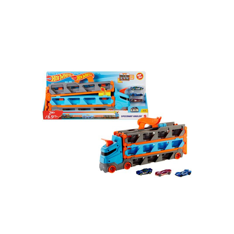 Hot Wheels transporteris - greitkelis (GVG37)