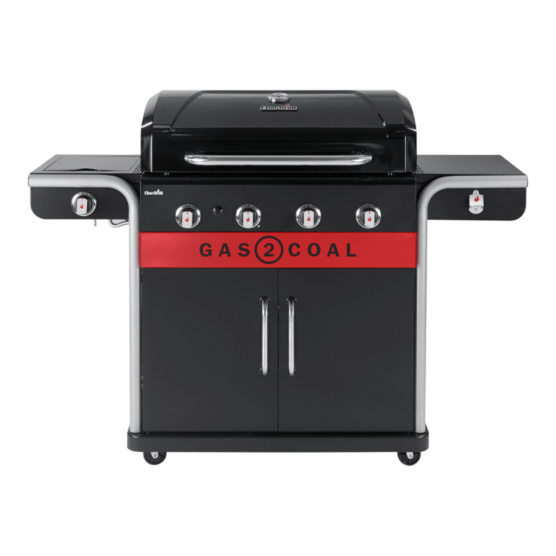 Anglinė-Dujinė 4 degiklių kepsninė Char-Broil Gas2Coal Anglinė-Dujinė 4 degiklių kepsninė Char-Broil Gas2Coal