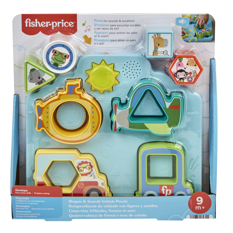 „Fisher-Price“ formelių rūšiuoklė „Mašinėlės“ (HRP31) „Fisher-Price“ formelių rūšiuoklė „Mašinėlės“ (HRP31)