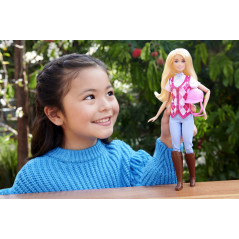 „Barbie Malibu Mysteries“ lėlė raitelė (HXJ38)