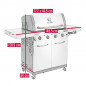 Dujinis grilis Char-Broil Professional Pro S 4 Dujinis grilis Char-Broil Professional Pro S 4