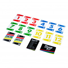 PHASE 10 - sutampančių kortų žaidimas
