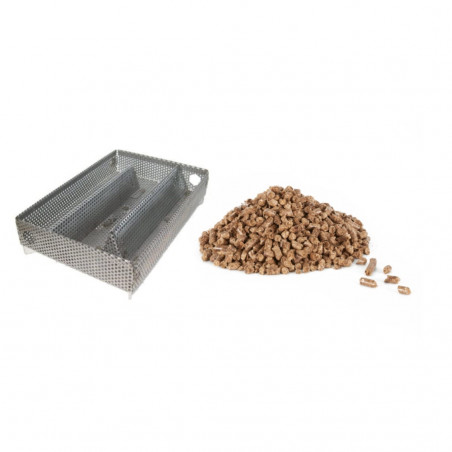 Šalto rūkymo generatoriaus ir granulių rinkinys 2+1kg
