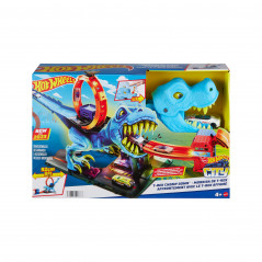 Hot Wheels rinkinys „Dinozauras su kilpa“ (HKX42)