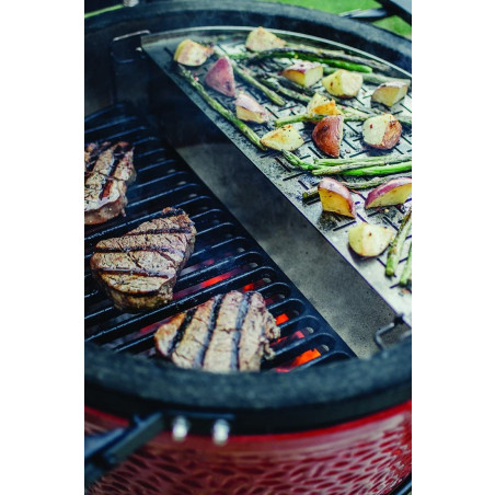 Kamado Joe nerūdijančio plieno pusmėnulio grotelės žuviai ir daržovėms Big Joe