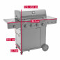 Dujinis grilis Char-Broil Essential 4G
